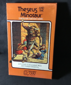 Theseus and the Minotaur computer fantasy game TSR Apple II+ DOS 1980's -1983
