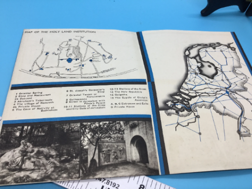 The Holy Land Institution -Brochure 1930's  A vegetable Palestine - Groesbeek Near Nijmegen  -Map of Holy Land Institution - Image 5