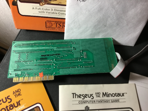 Theseus and the Minotaur computer fantasy game TSR Apple II+ DOS 1980's -1983 - Image 7