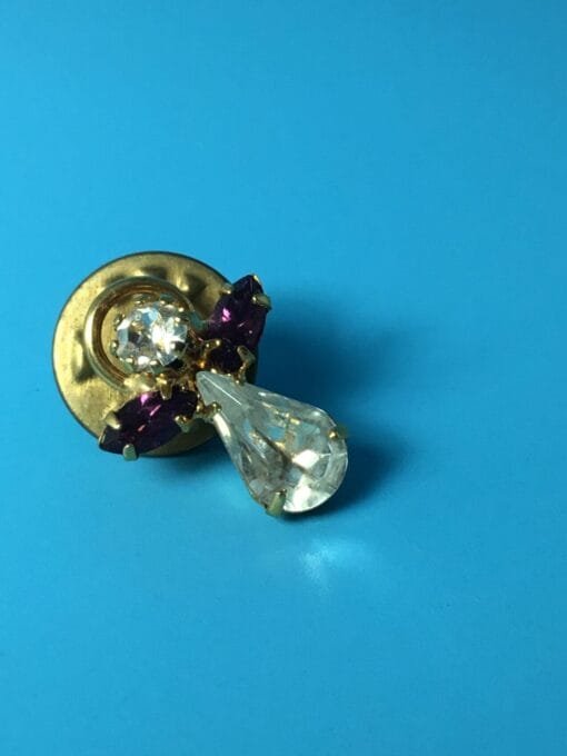 Austrian Crystal Guardian Angel pin/ brooch - Image 2