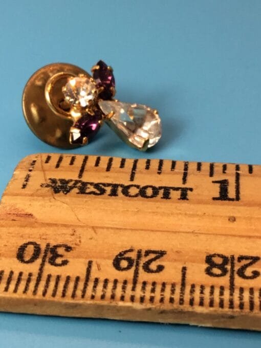 Austrian Crystal Guardian Angel pin/ brooch - Image 6
