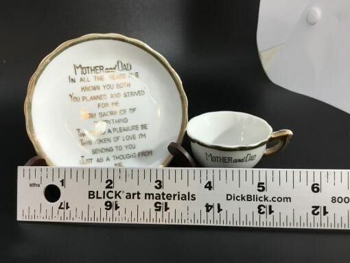 Mother and Father plate and cup - Image 5