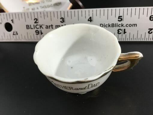 Mother and Father plate and cup - Image 6