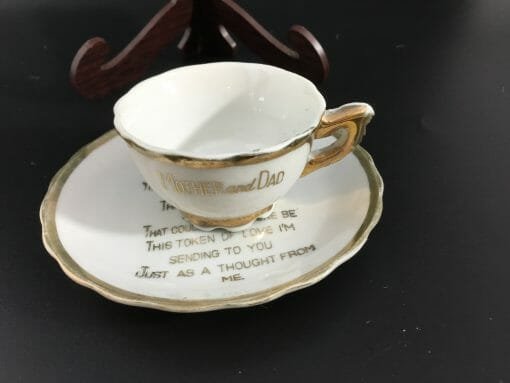 Mother and Father plate and cup - Image 7