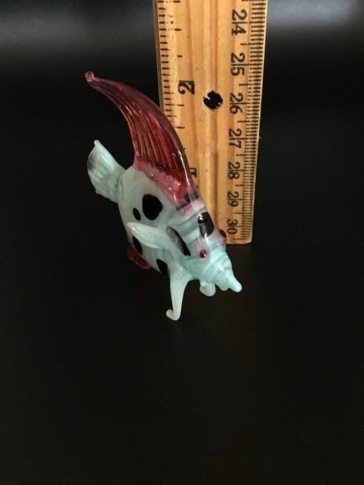 Vintage Hand Blown Blue FISH figurine - Image 11