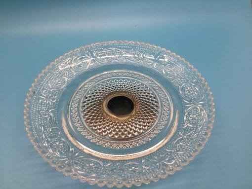 Glass- Crystal - Display dish -Round Brilliant Cut tray - Image 6
