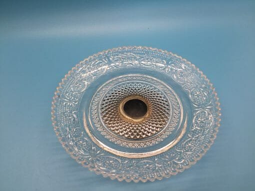 Glass- Crystal - Display dish -Round Brilliant Cut tray - Image 10