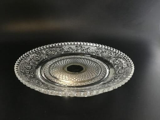 Glass- Crystal - Display dish -Round Brilliant Cut tray - Image 17