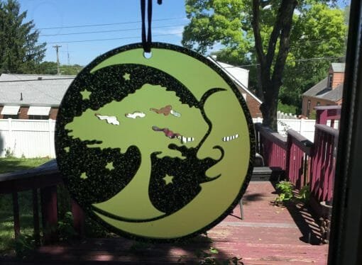 Sun Catcher -Window art Glitter