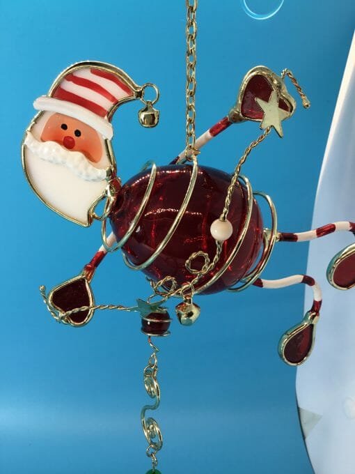 Hanging Santa Window Decoration - Image 4