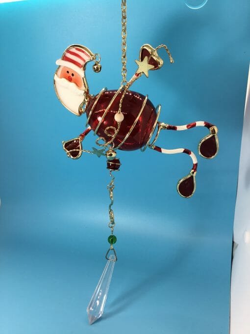 Hanging Santa Window Decoration - Image 14