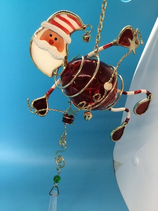 Hanging Santa Window Decoration - Image 13