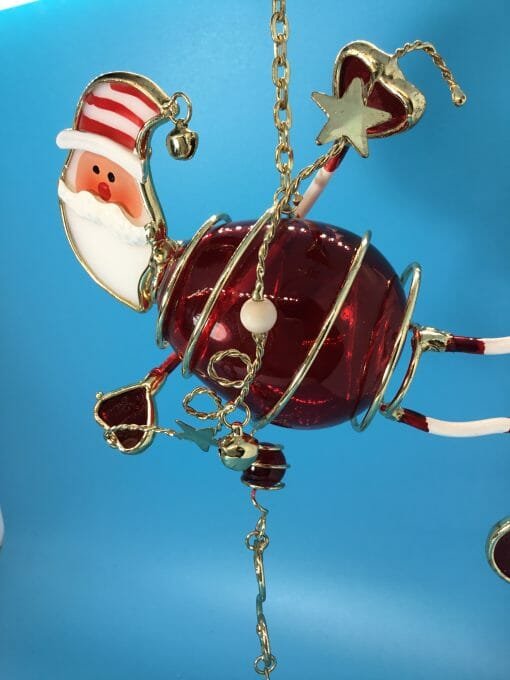 Hanging Santa Window Decoration