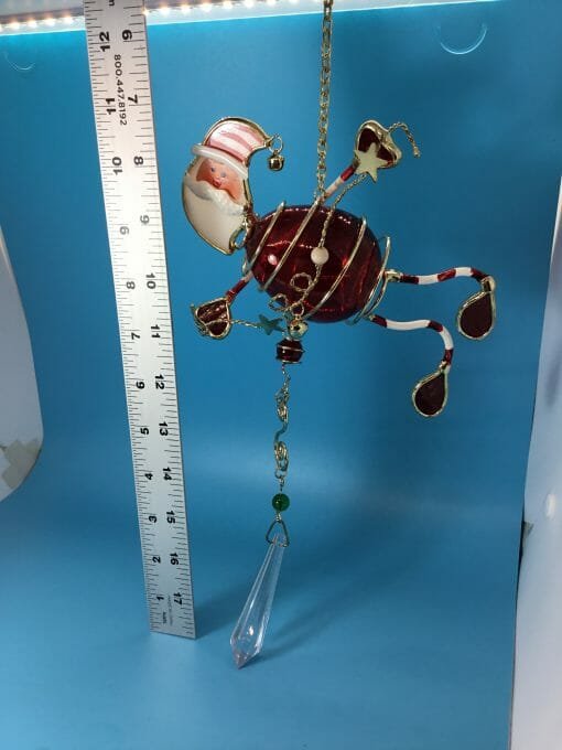Hanging Santa Window Decoration - Image 10