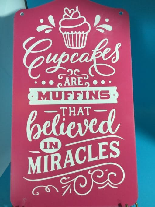 Cupcakes are muffins-Believe in miracles