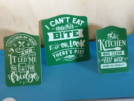 Funny Kitchen Quotes -Magnetic for Fridge hanging - Image 3