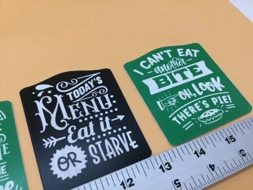 Funny Kitchen Quotes -Magnetic for Fridge hanging - Image 18