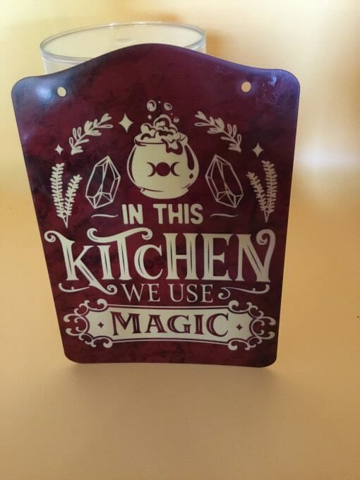 Kitchen Witchery Sign- In this kitchen we use magic - Image 8