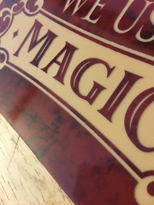 Kitchen Witchery Sign- In this kitchen we use magic - Image 12