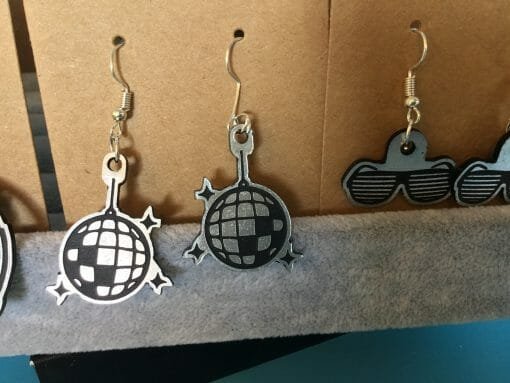 Retro earrings -Boom Box- Walkman-Mix tape-Unique Style - Groovy-Knarley- 80's, 90's Funky- Roller skates- Gamers-Cassette- Mix Tape - Image 6