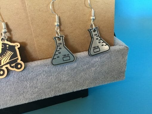Retro earrings -Boom Box- Walkman-Mix tape-Unique Style - Groovy-Knarley- 80's, 90's Funky- Roller skates- Gamers-Cassette- Mix Tape - Image 10