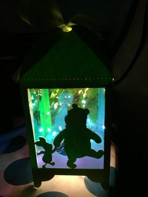 Light up night light Card stock - Cartoon Teddy Bear- - Image 2