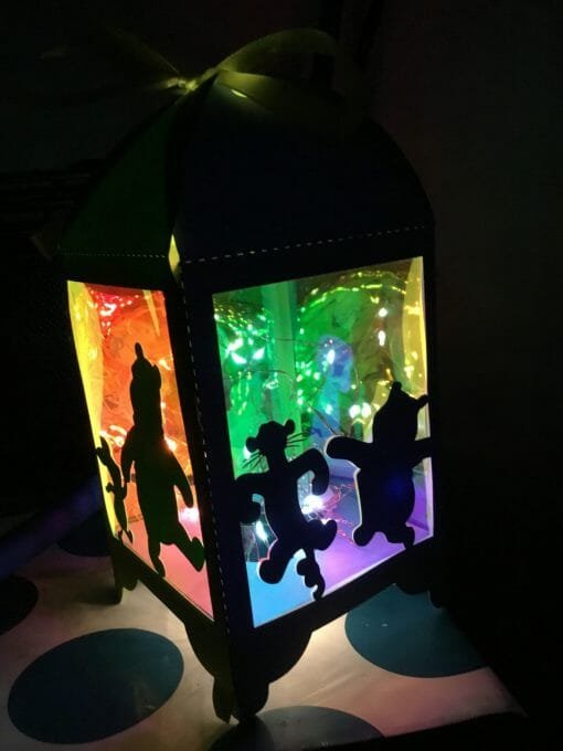 Light up night light Card stock - Cartoon Teddy Bear- - Image 4