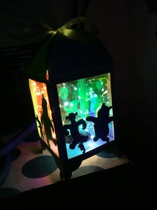 Light up night light Card stock - Cartoon Teddy Bear- - Image 6
