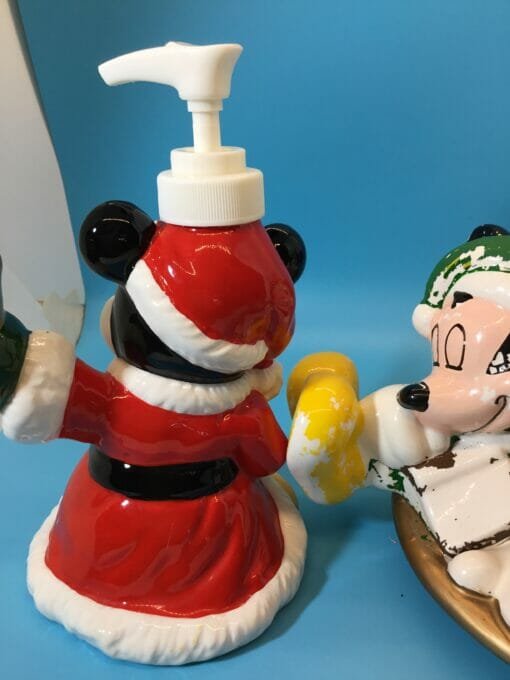Vintage Teleflora Mickey mouse - Candle Holder and Soap holder - Image 6
