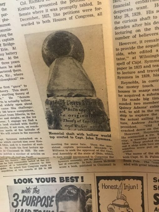 1951 Newspaper article 'Twas a cold winter' 'Ginger Rogers' auction article - Vintage Clipping from the 50's - Image 11