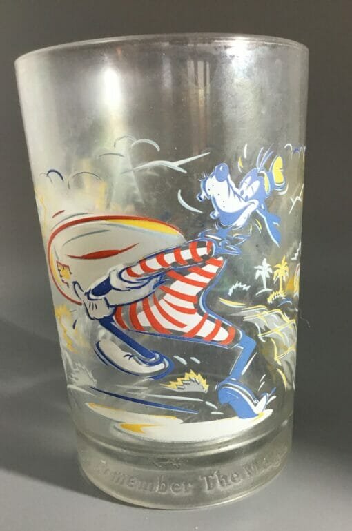 Vintage Goofy Glass 25th anniversary