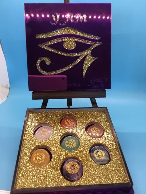 Reiki Box -Stone storage "I am" - Image 3