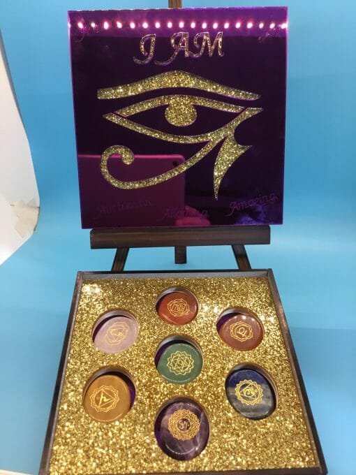 Reiki Box -Stone storage "I am" - Image 2