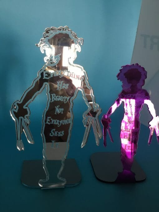 Desk stand accessory- Silhouette - Everything has beauty -Film Quotes for Inspiration - Edward style inspiration - - Image 10