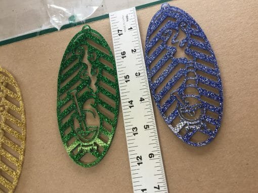 Glittered 420 window decorations - Image 5
