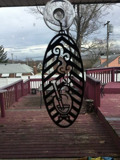 Glittered 420 window decorations - Image 20