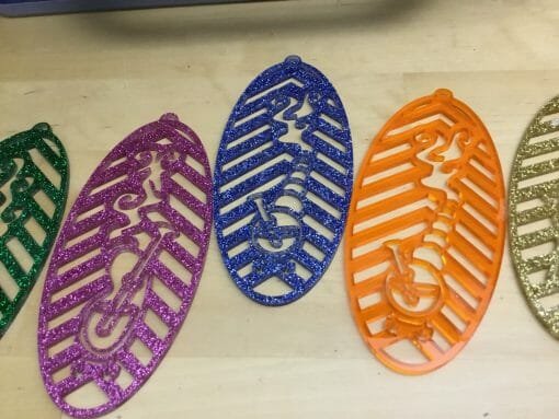 Glittered 420 window decorations - Image 2
