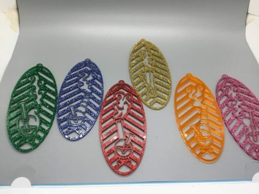 Glittered 420 window decorations - Image 7
