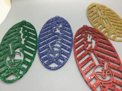 Glittered 420 window decorations - Image 8