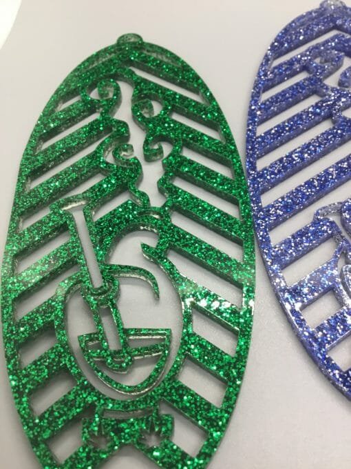 Glittered 420 window decorations - Image 13