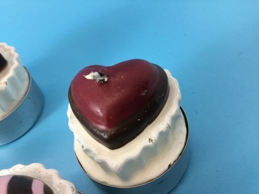 Hand crafted Vintage Chocolate candy candles - tea light candies - Candle light with Candy - Image 9