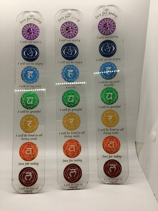 Just for Today- Reiki Principals - window decoration -Sacred Geometry Love- Self reminder - Self Love -Healing -Meditative Minds - Image 5