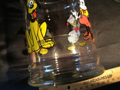 Vintage Goofy and Pluto- Candy Dish Jars -Walt Disney Décor - Glass Disney Jars - Image 5