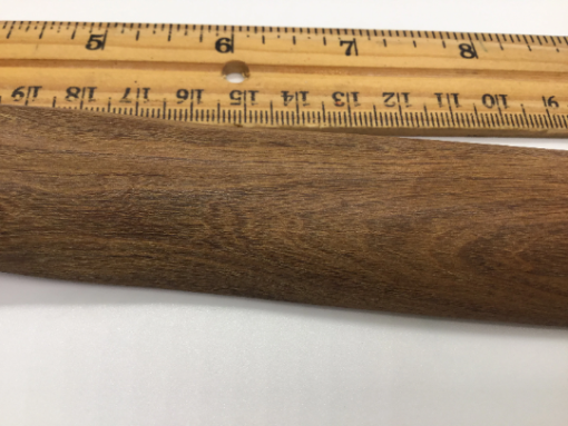 Vintage African Figure shoe horn - Authentic Wooden Hand Carved with African Headdress Warrior Primitive Rustic- Tribal Wood - Scepter - Image 8