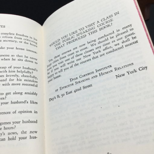 How To Win Friends & Influence People By Dale Carnegie Early Printing 1941 Soft back - Image 6