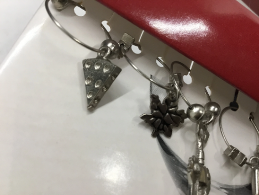 Vintage Boxed Wine Charms set 6 - Image 7