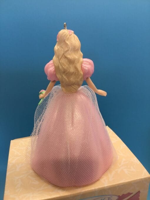 1996 Barbie Easter Collection Keepsake Ornaments – Pretty in Pink Springtime Set of 2 - Image 5