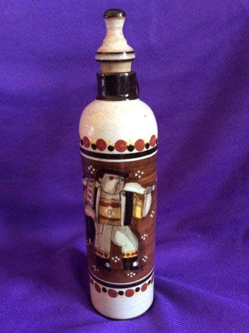 Rare Vintage La Petit Bazar Decanter by Zimmerman – Exquisite Spirit Flask - Image 2