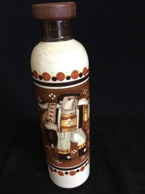 Rare Vintage La Petit Bazar Decanter by Zimmerman – Exquisite Spirit Flask - Image 3