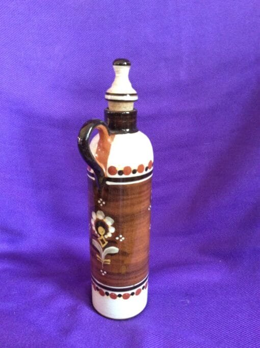 Rare Vintage La Petit Bazar Decanter by Zimmerman – Exquisite Spirit Flask - Image 4
